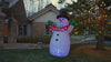 10 ft. Outdoor Lit Inflatable - Merry Snowman