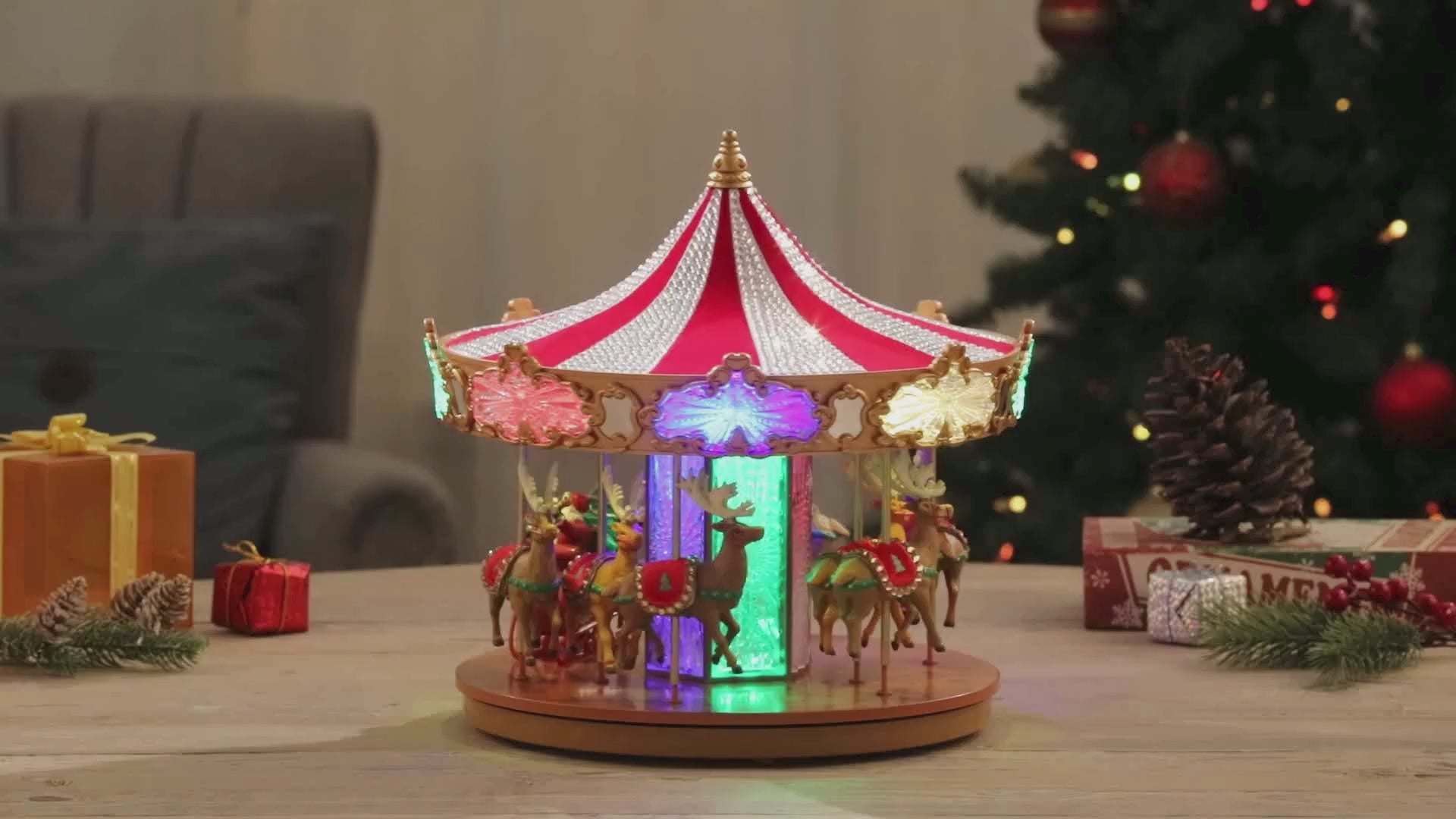 Mr. Christmas Carousel on sale Christmas decor