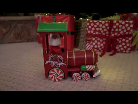 Load video: Candy Cane Train Circler