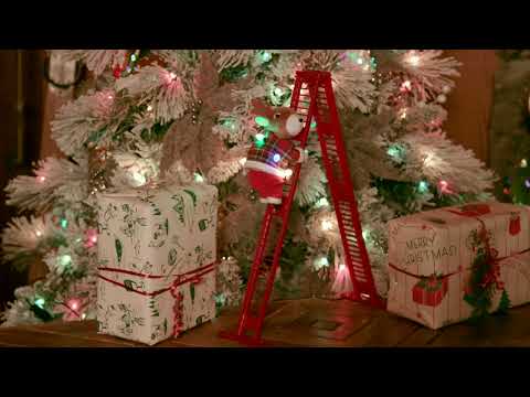 Load video: 17&quot; Animated Tabletop Climber Video