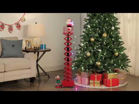 50" Animated & Musical Santa's Lift Video
