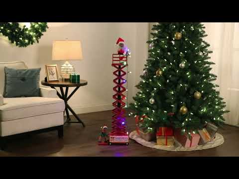 50" Animated & Musical Santa's Lift Video