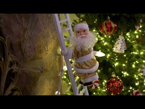 90th Anniversary Collection - Animated Super Climbing Santa Video