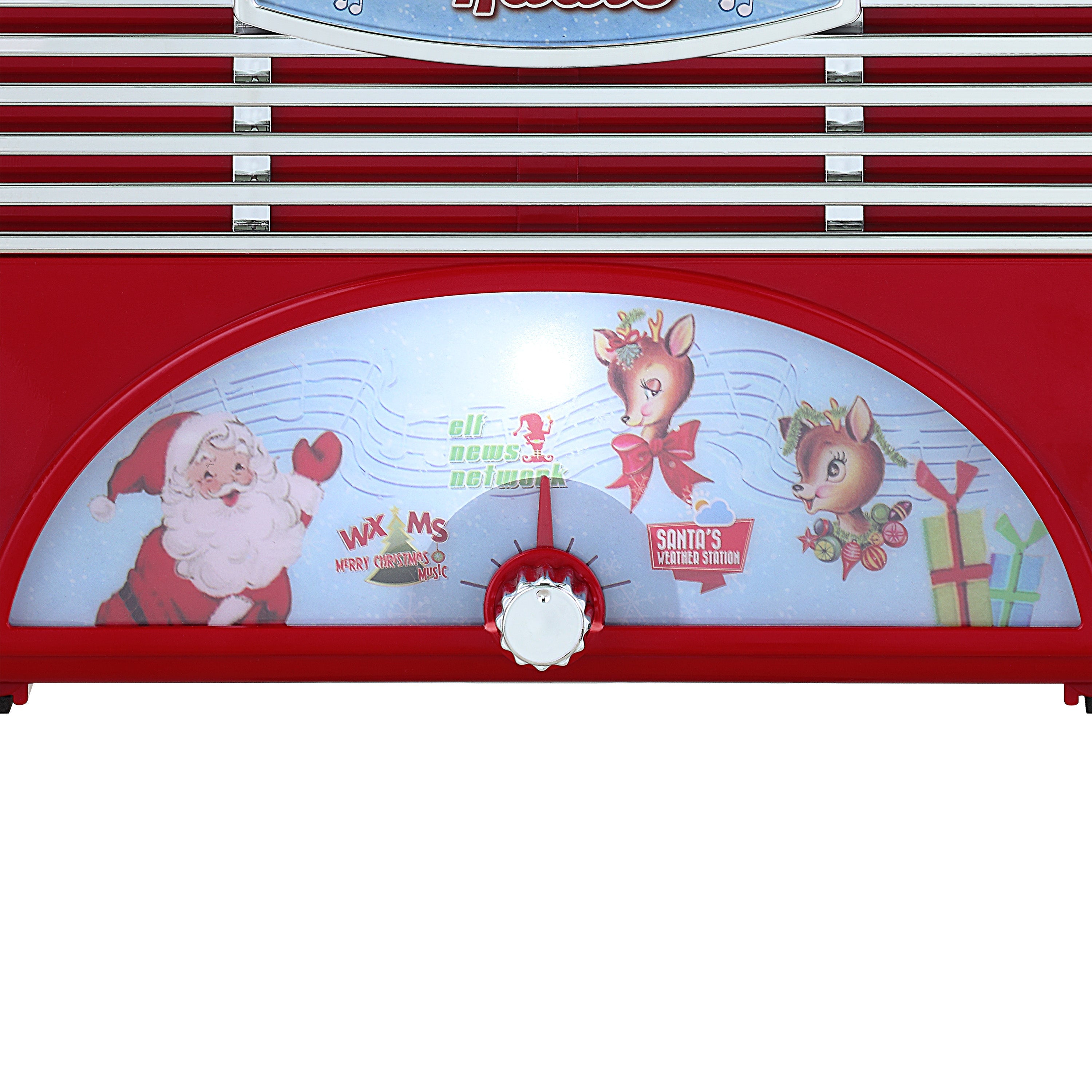 Retro Jingle Jams Radio - Red - Mr. Christmas