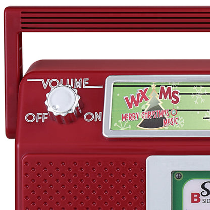 Santa's Boom Box Radio - Mr. Christmas