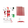 10' Outdoor Animated Super Climbing Santa - Mr. Christmas