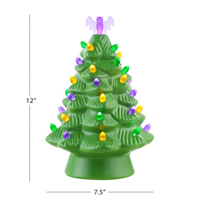 12" Halloween Tree - Green - Mr. Christmas