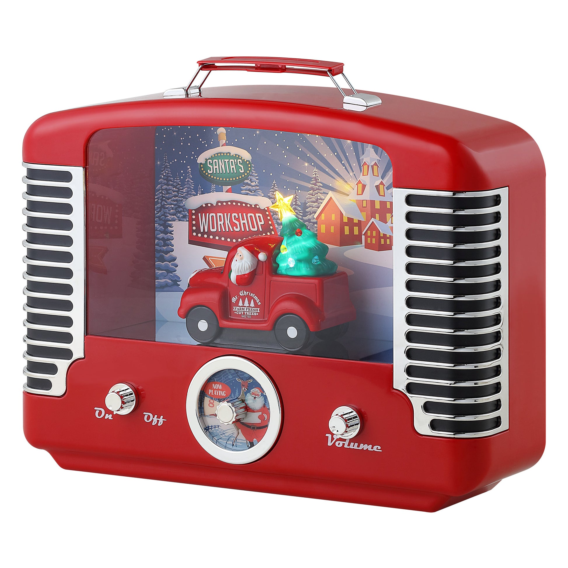 12" Nostalgic Truck Radio - Mr. Christmas