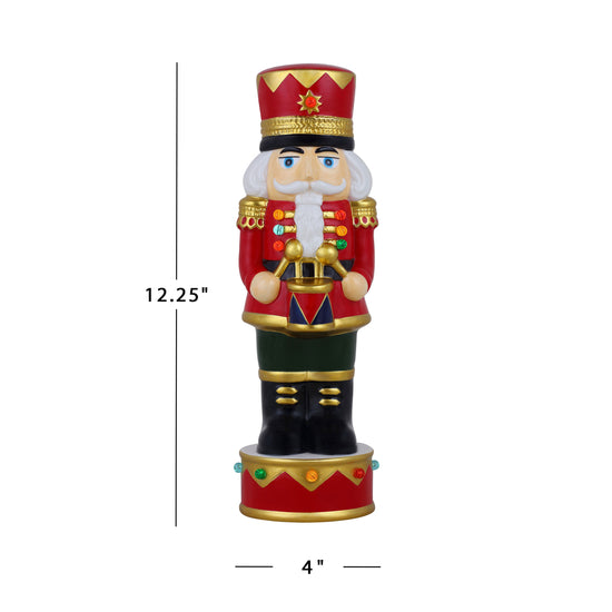 12.25" Nostalgic Ceramic Nutcracker - Mr. Christmas