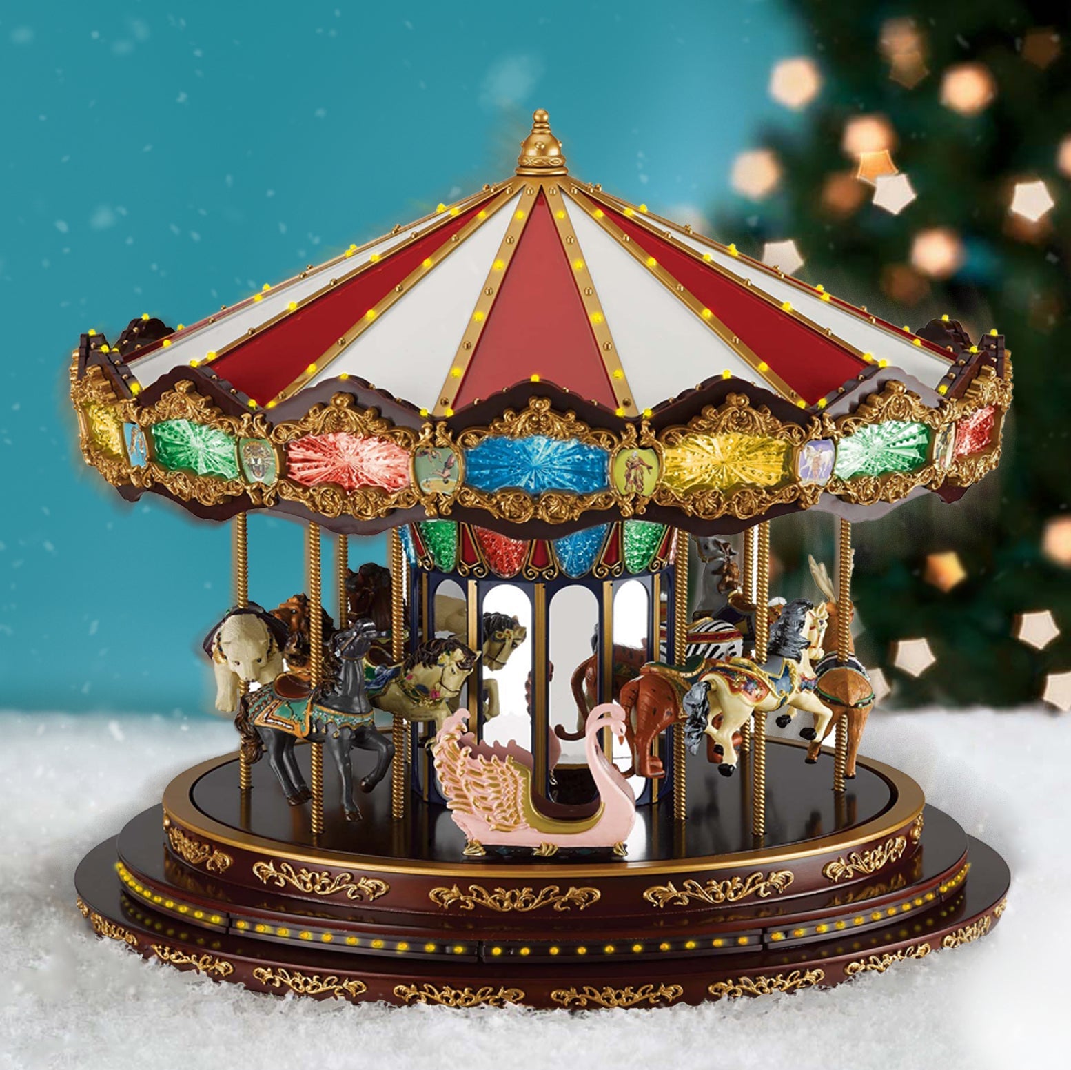 On sale Mr Christmas Deluxe Carousel