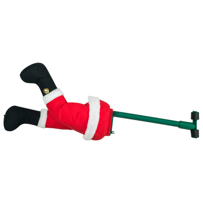 16" Animated Santa Kickers
