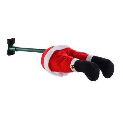 16" Animated Santa Kickers