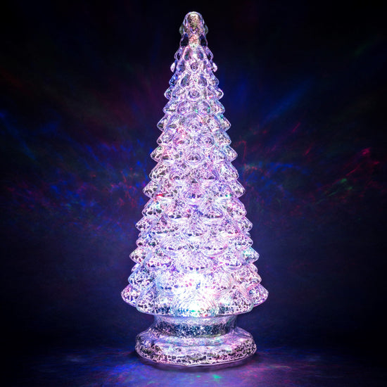 16" Mercury Glass Kaleidoscope Tree - Mr. Christmas