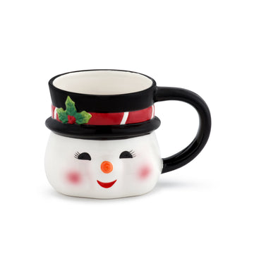 16oz Nostalgic Ceramic Snowman Mug - Mr. Christmas