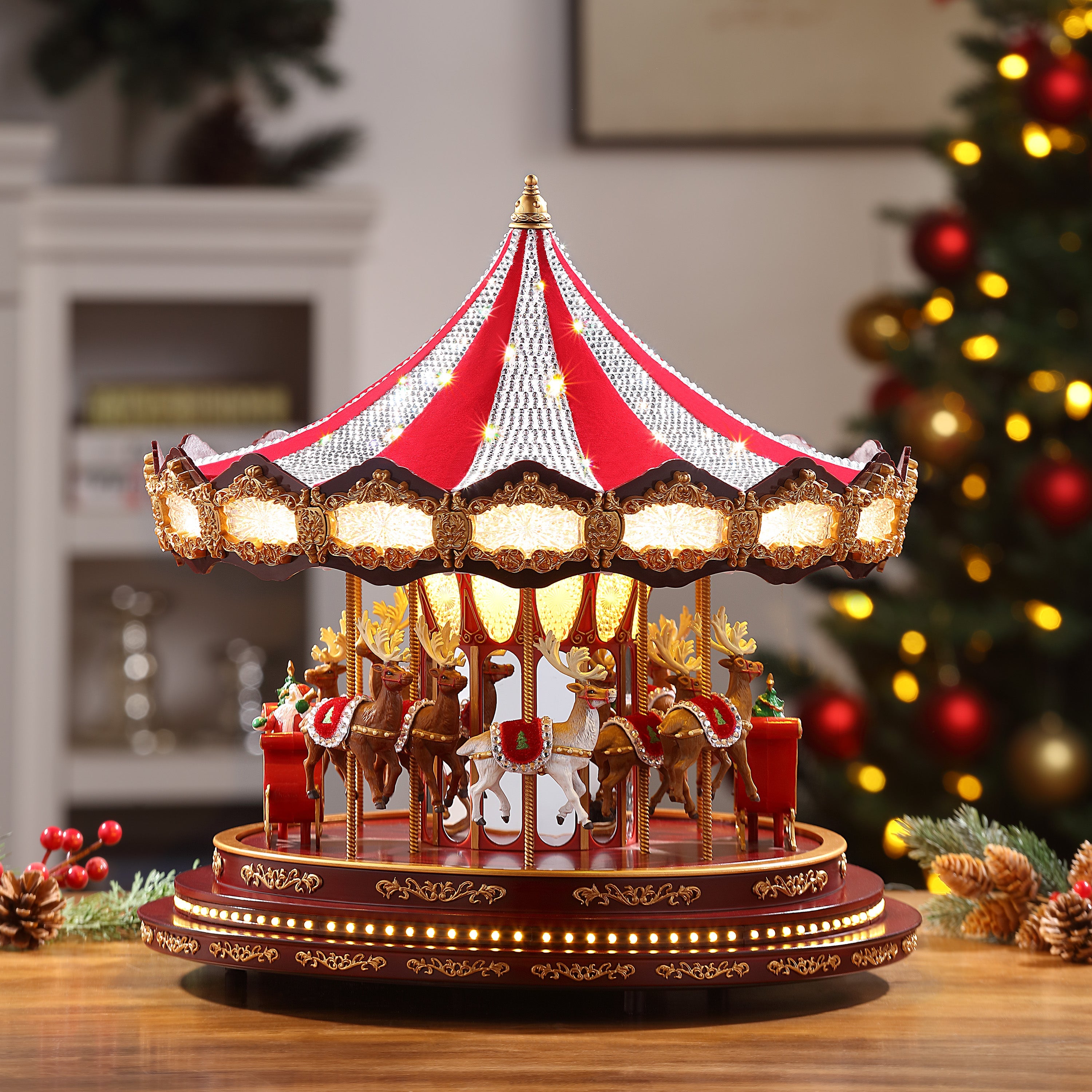 Mr. Christmas Carousel Christmas 2024 decor