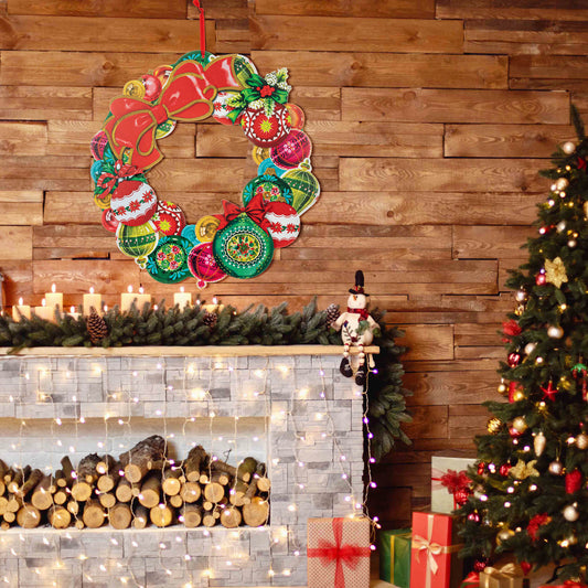  IAMAGOODLADY Christmas Decorations,Christmas Wreath