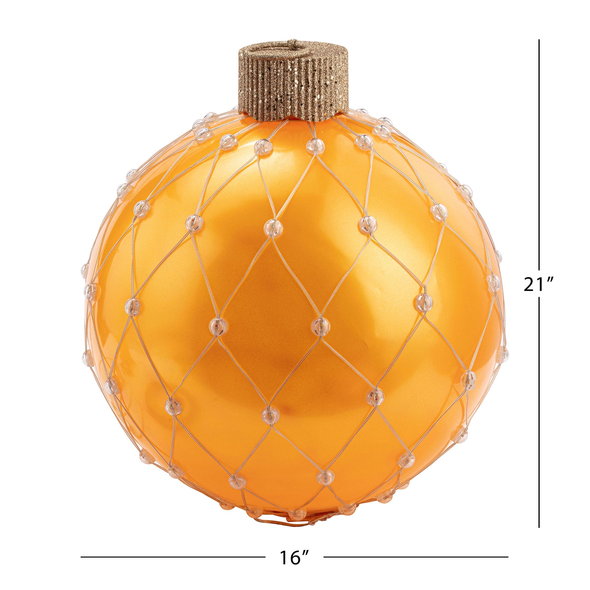 21" Outdoor Lightshow Ornament - Gold - Mr. Christmas