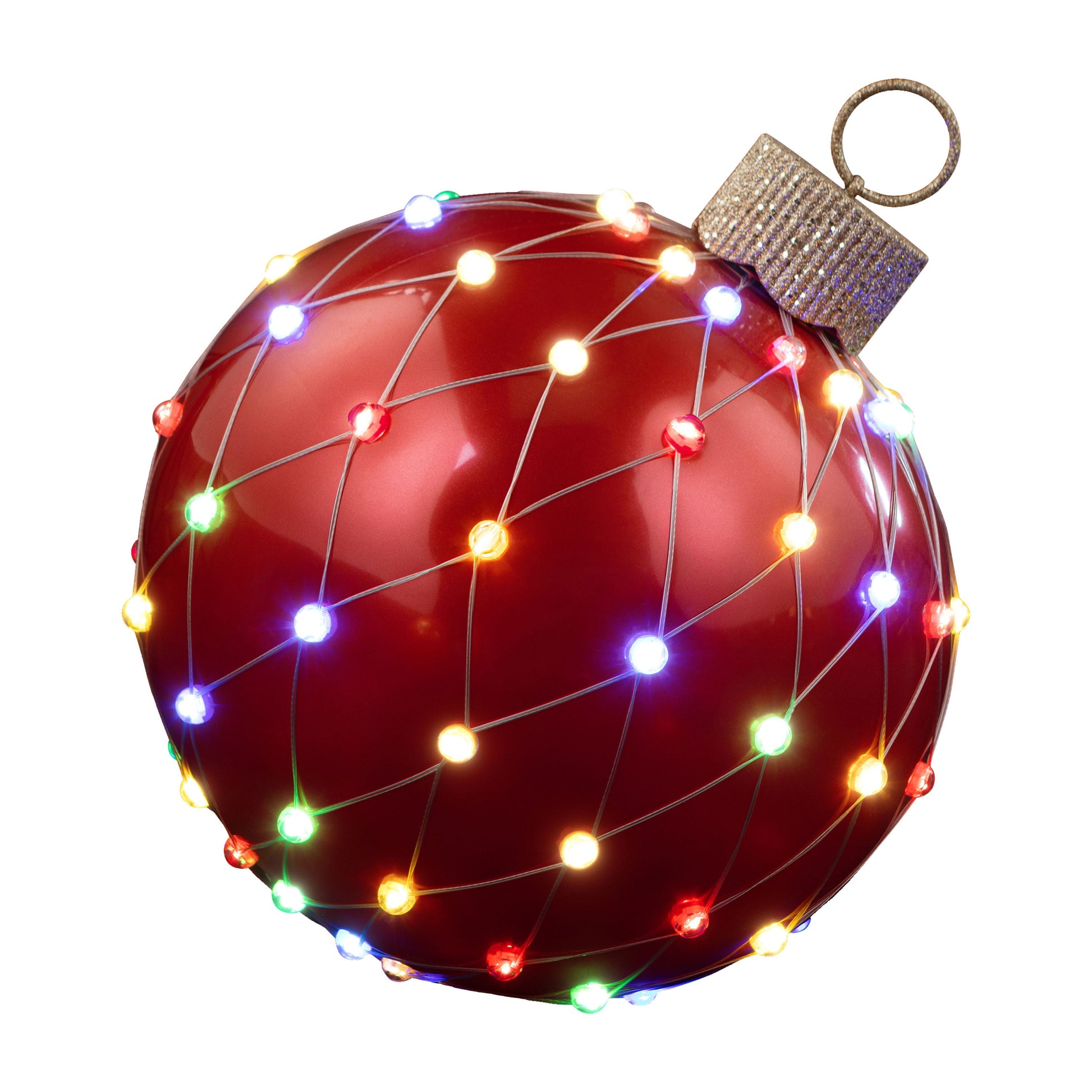 21" Outdoor Lightshow Ornament - Red - Mr. Christmas