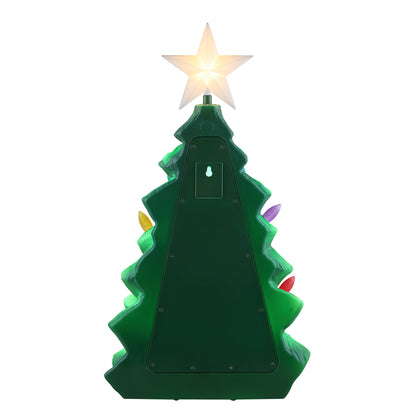 24" Outdoor Lit Blow Mold Tree - Mr. Christmas