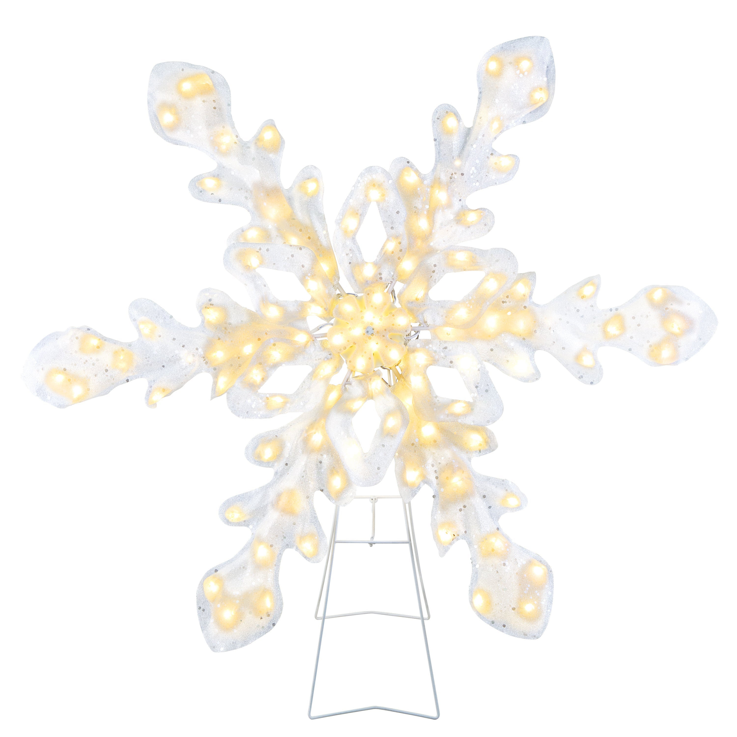 35 in. Outdoor Twinkling LED Snowflake – Mr. Christmas