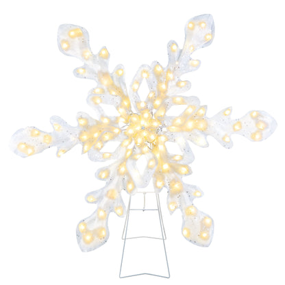 35" Outdoor Twinkling LED Snowflake - Mr. Christmas