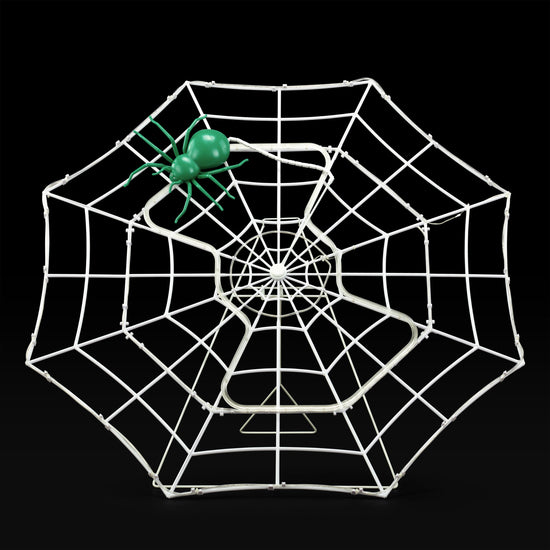 4' Outdoor Animated Spider Web - Mr. Christmas