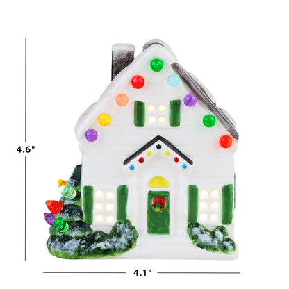 4.6" Nostalgic Ceramic Village House - Mr. Christmas
