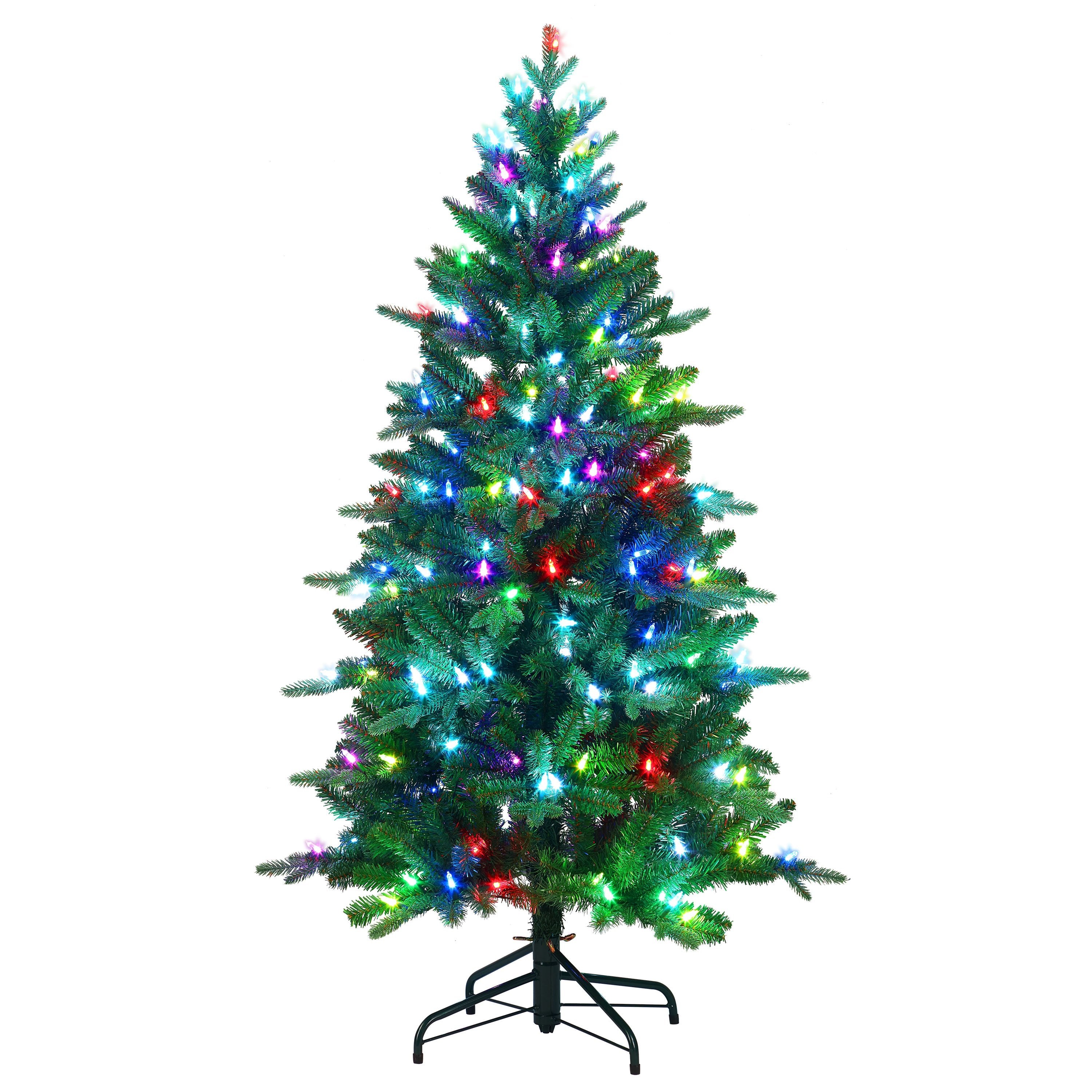 Mr. Christmas Alexa Compatible Smart Home Pre-Lit Artificial store Christmas Tree