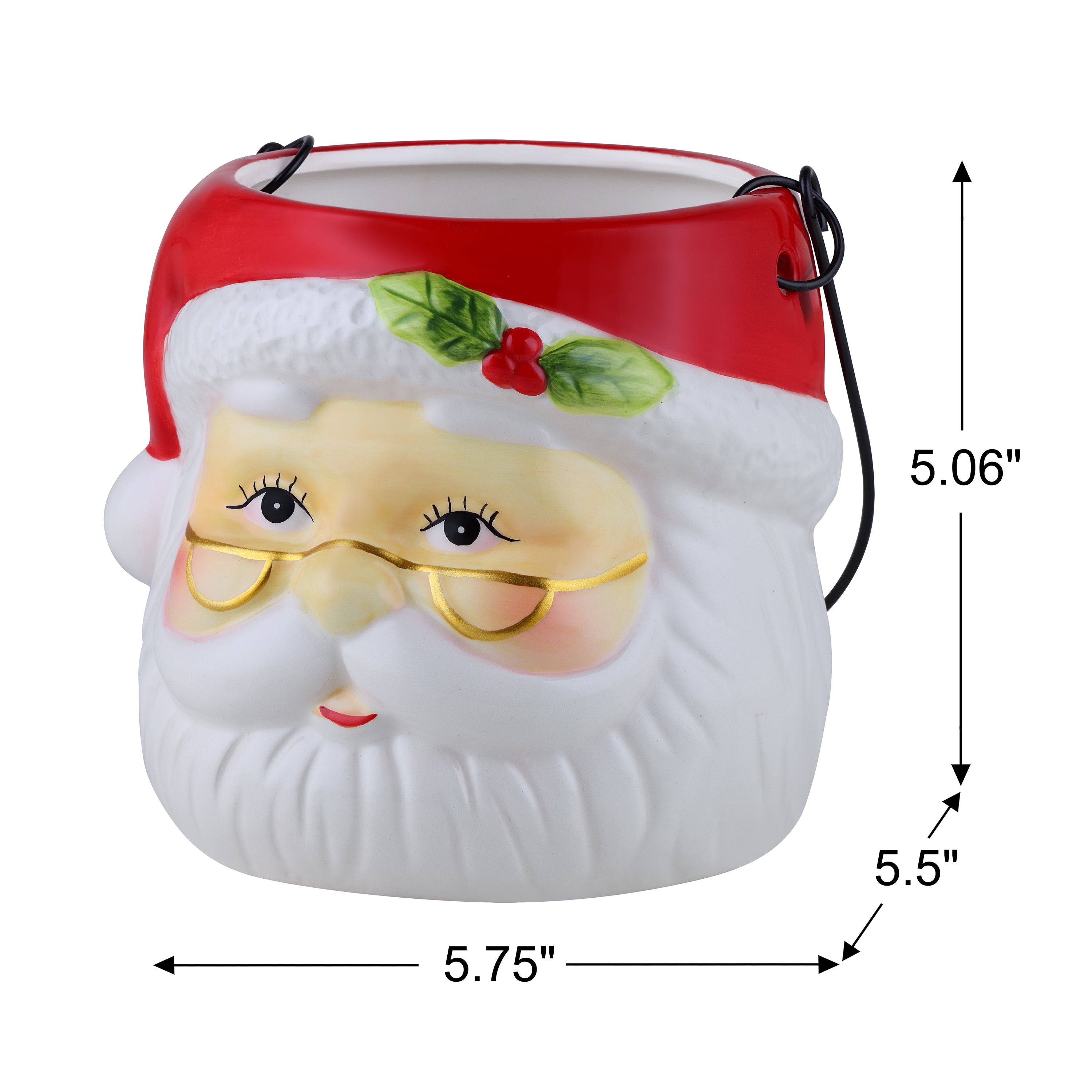 Mr. Christmas Oversized Ceramic shops Holiday Santa