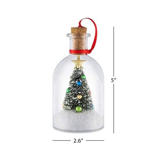 5" Recordable Message in a Bottle - Mr. Christmas