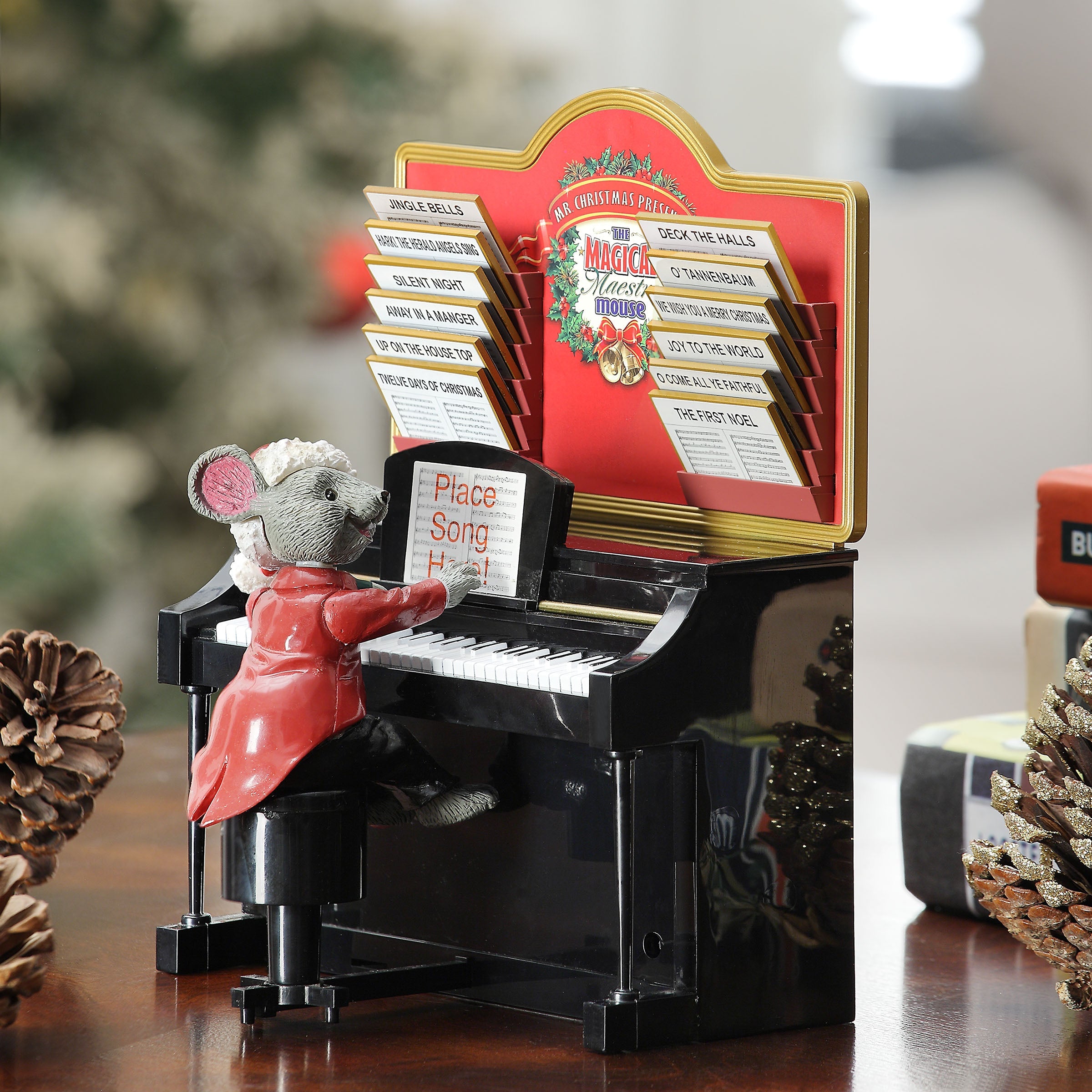 ミスタークリスマス オルゴール マエストロマウス グランドピアノ 