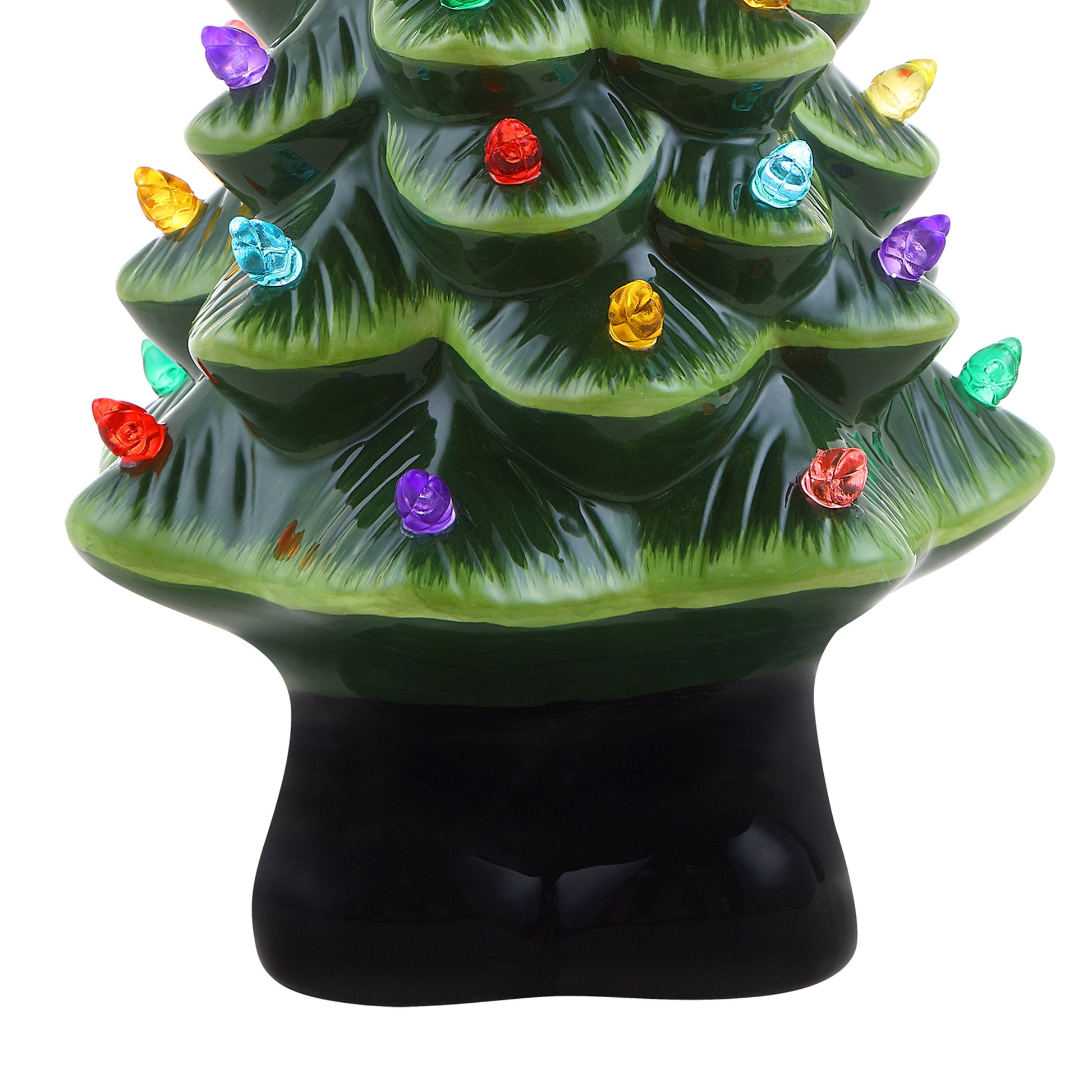 8.5" Nostalgic Ceramic Gnome Tree