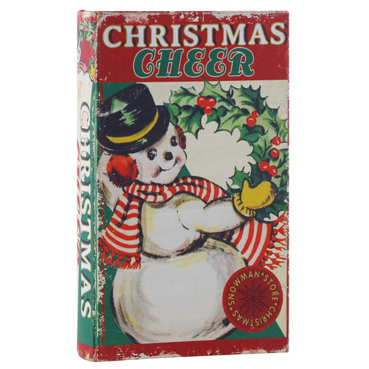 8.4" Vintage Storage Box - Snowman - Mr. Christmas