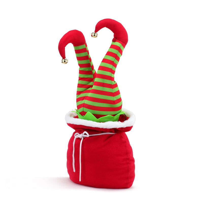 16" Animated Elf Kickers - Mr. Christmas