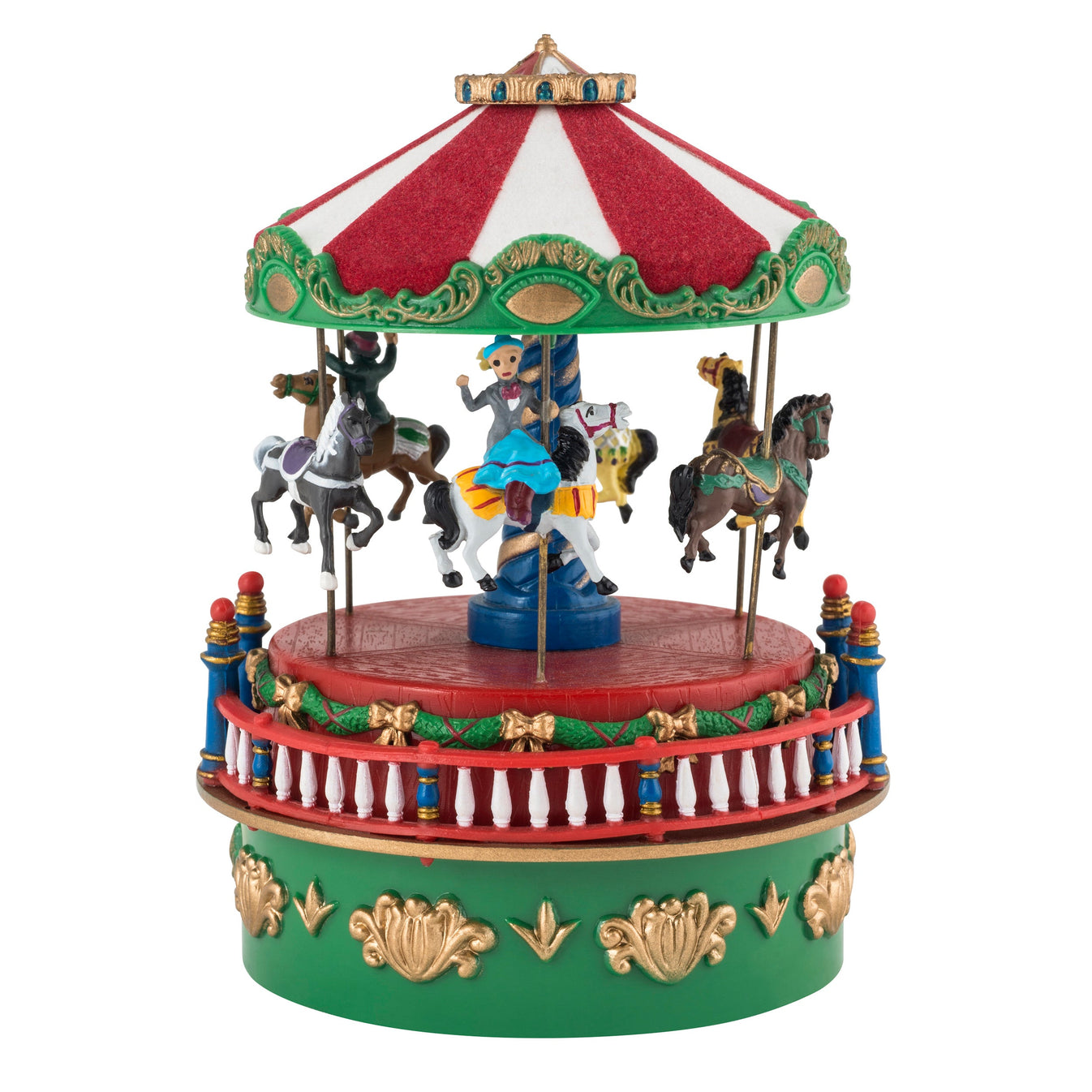 Mini Carnival Music Box Carousel Mr. Christmas
