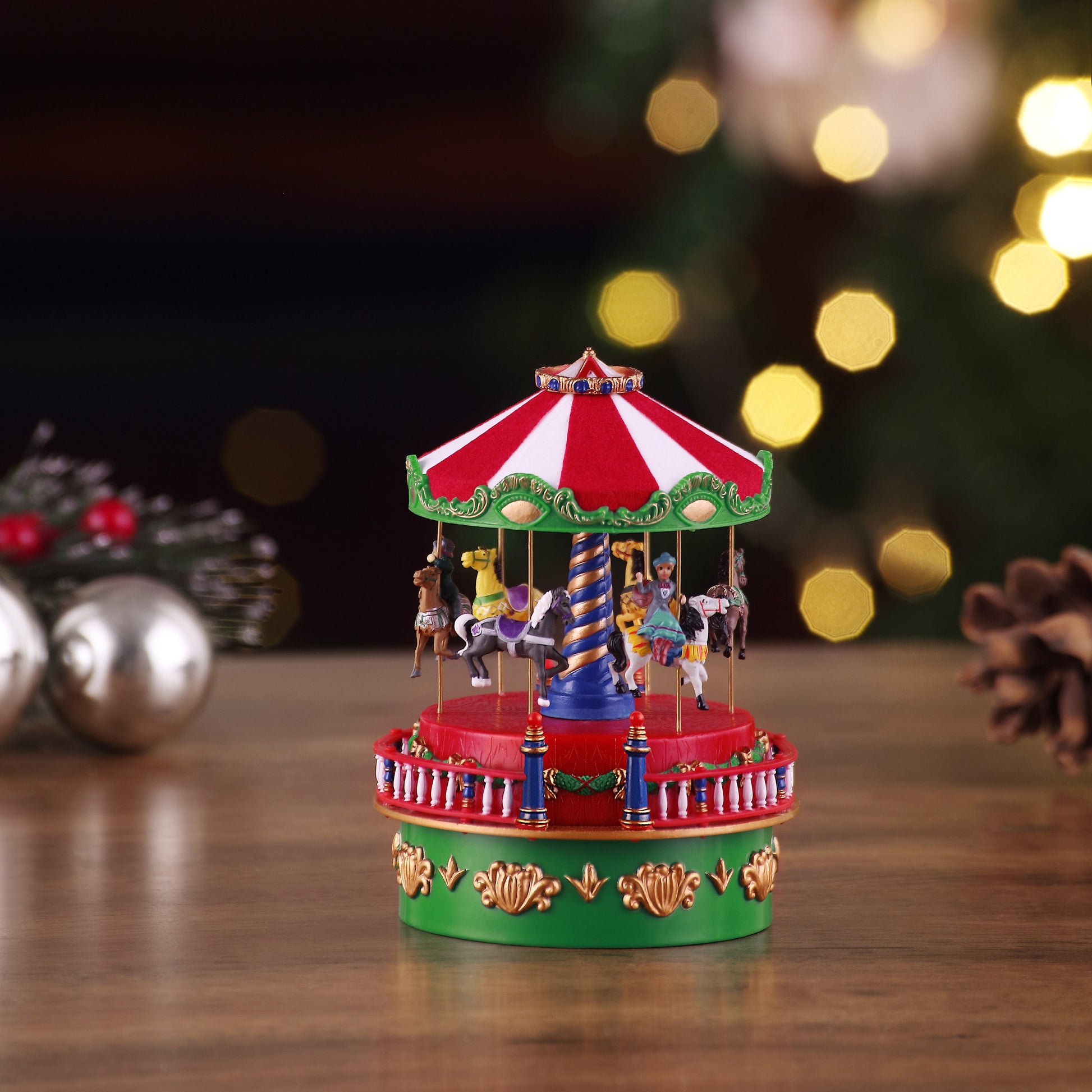 Mini Carnival Music Box - Carousel – Mr. Christmas