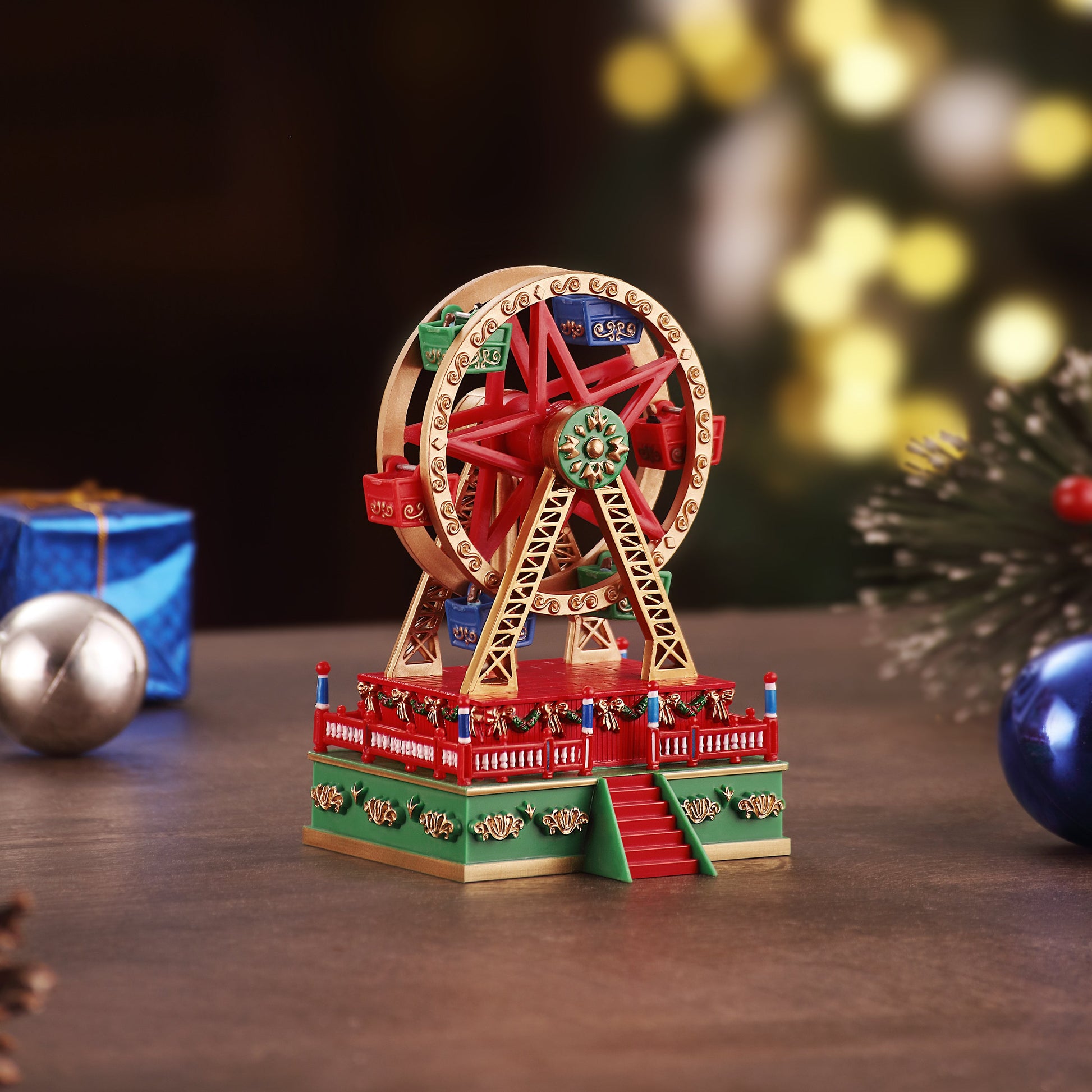 Mini Carnival Music Box - Ferris Wheel - Mr. Christmas