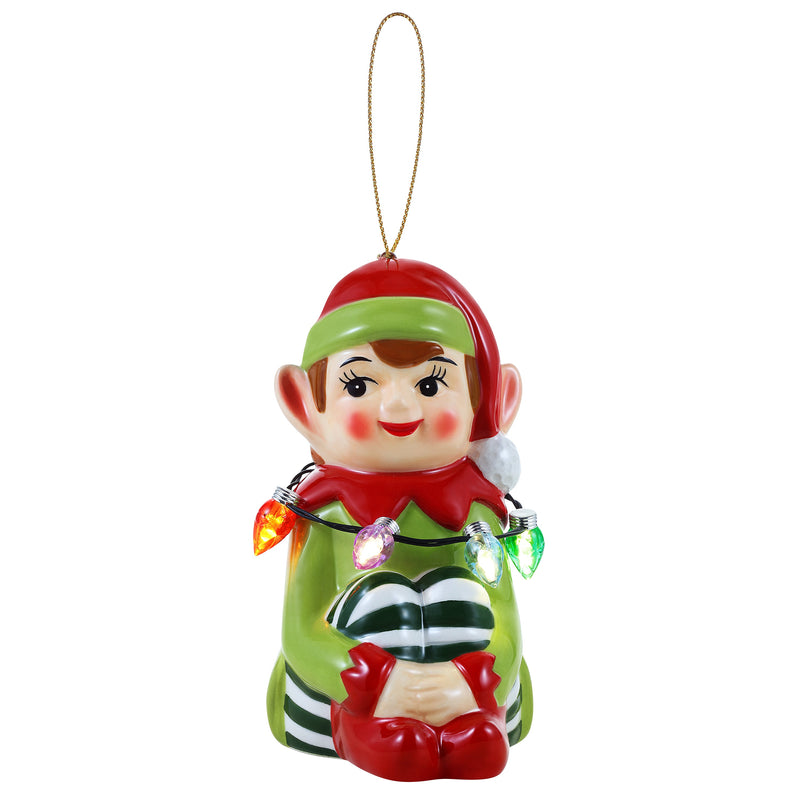 Mini Nostalgic Ceramic Figure - Elf - Mr. Christmas