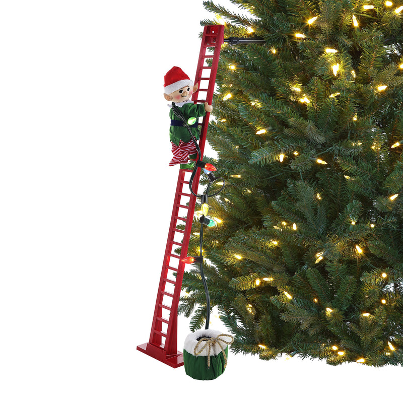 Plush Super Climbing Elf - Mr. Christmas