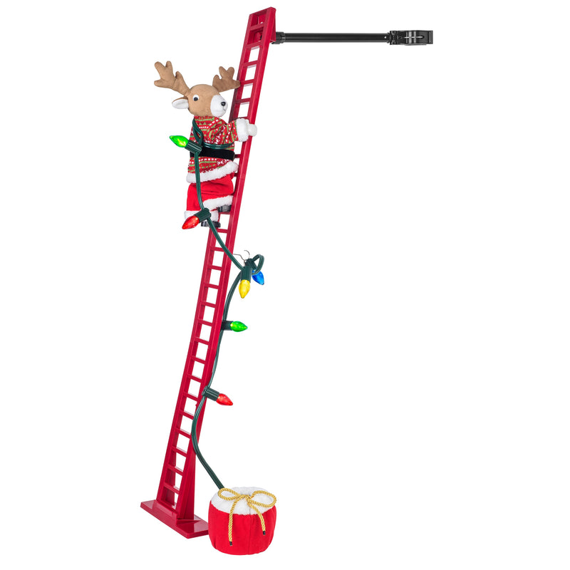 Super Climbing Plush Reindeer - Mr. Christmas